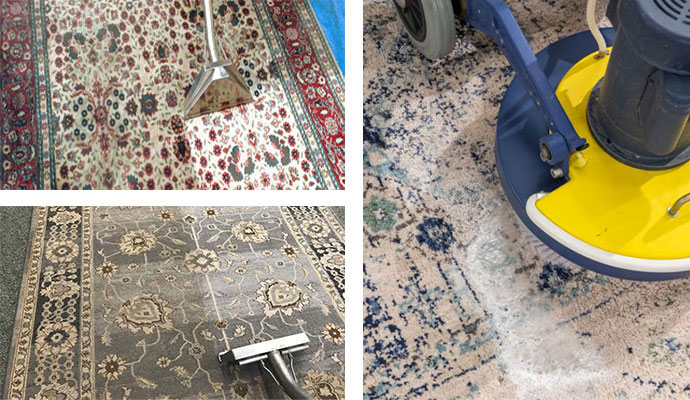Turkish rug vacuum and wet cleaning