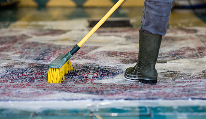 Area Rug wet cleaning services in New Jersey